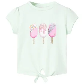 Camiseta infantil verde menta claro 116 de , Camisetas para niños - Ref: Foro24-10706, Precio: 8,52 €, Descuento: %