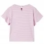 Camiseta infantil con mangas de volantes lila 116 de , Camisetas para niños - Ref: Foro24-11536, Precio: 8,45 €, Descuento: %