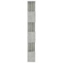 Estantería madera contrachapada gris hormigón 80x24x192cm de vidaXL, Librerías y estanterías - Ref: Foro24-800094, Precio: 72...