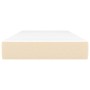 Colchón de muelles ensacados tela color crema 120x190x20 cm de , Colchones - Ref: Foro24-4007146, Precio: 194,04 €, Descuento: %