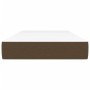 Colchón de muelles ensacados tela marrón oscuro 120x190x20 cm de , Colchones - Ref: Foro24-4007144, Precio: 193,73 €, Descuen...