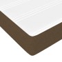 Colchón de muelles ensacados tela marrón oscuro 120x190x20 cm de , Colchones - Ref: Foro24-4007144, Precio: 193,73 €, Descuen...