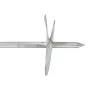 Ground anchors 4 pcs galvanized metal 10x60 cm by vidaXL, Spikes for anchoring in the ground - Ref: Foro24-145501, Price: 32,...