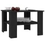 Couchtisch aus schwarzem Sperrholz, 60 x 60 x 42 cm von vidaXL, Couchtisch - Ref: Foro24-800208, Preis: 43,73 €, Rabatt: %