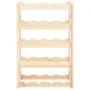 Pine wood wine rack for 20 bottles by vidaXL, Wine racks - Ref: Foro24-286193, Price: 27,58 €, Discount: %