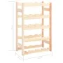 Pine wood wine rack for 20 bottles by vidaXL, Wine racks - Ref: Foro24-286193, Price: 27,58 €, Discount: %