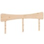 Cabecero de madera maciza de pino 200 cm de , Cabeceros y pies de cama - Ref: Foro24-844761, Precio: 51,09 €, Descuento: %