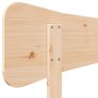 Cabecero de madera maciza de pino 200 cm de , Cabeceros y pies de cama - Ref: Foro24-844761, Precio: 51,09 €, Descuento: %