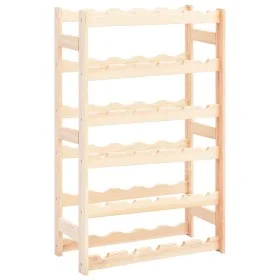 Botellero para 30 botellas de madera de pino de vidaXL, Botelleros - Ref: Foro24-286194, Precio: 34,22 €, Descuento: %
