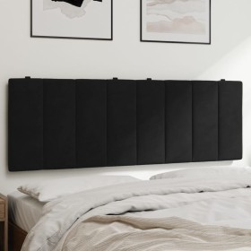 Cabecero de cama acolchado terciopelo negro 120 cm de , Cabeceros y pies de cama - Ref: Foro24-374663, Precio: 47,08 €, Descu...