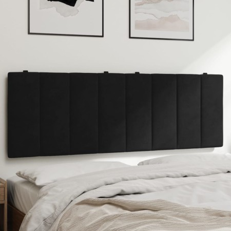Cabecero de cama acolchado terciopelo negro 120 cm de , Cabeceros y pies de cama - Ref: Foro24-374663, Precio: 47,08 €, Descu...