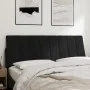 Black velvet padded headboard 120 cm by , Headboards and footboards - Ref: Foro24-374663, Price: 50,14 €, Discount: %