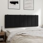 Cabecero de cama acolchado terciopelo negro 120 cm de , Cabeceros y pies de cama - Ref: Foro24-374663, Precio: 47,08 €, Descu...