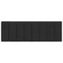 Cabecero de cama acolchado terciopelo negro 120 cm de , Cabeceros y pies de cama - Ref: Foro24-374663, Precio: 50,14 €, Descu...