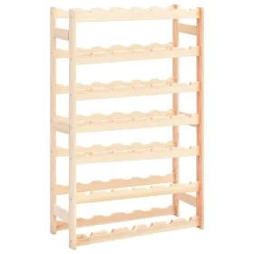 Pine wood wine rack for 42 bottles by vidaXL, Wine racks - Ref: Foro24-286195, Price: 41,72 €, Discount: %