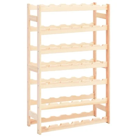 Pine wood wine rack for 42 bottles by vidaXL, Wine racks - Ref: Foro24-286195, Price: 41,72 €, Discount: %