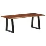 Solid acacia wood honey brown coffee table 110x55x40 cm by , Coffee table - Ref: Foro24-374950, Price: 130,95 €, Discount: %