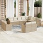 Set de sofás de jardín 12 pzas y cojines ratán sintético marrón de , Conjuntos de jardín - Ref: Foro24-3258915, Precio: 876,0...