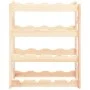 Pine wood wine rack for 16 bottles by vidaXL, Wine racks - Ref: Foro24-286192, Price: 21,14 €, Discount: %