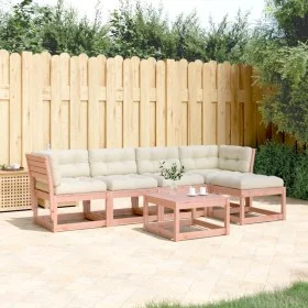 Set de sofás jardín 5 pzas con cojines madera maciza Douglas de , Conjuntos de jardín - Ref: Foro24-3217013, Precio: 476,53 €...