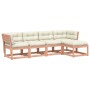 Set de sofás jardín 5 pzas con cojines madera maciza Douglas de , Conjuntos de jardín - Ref: Foro24-3217013, Precio: 482,83 €...