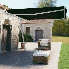 Toldo de pie automático gris antracita 450x350 cm de , Toldos - Ref: Foro24-3069649, Precio: 659,50 €, Descuento: %