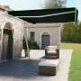 Toldo de pie automático gris antracita 450x350 cm de , Toldos - Ref: Foro24-3069649, Precio: 659,50 €, Descuento: %