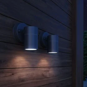 Lámpara de pared exterior 2 uds acero inoxidable descendente de , Iluminación de exterior - Ref: Foro24-42420, Precio: 35,15 ...