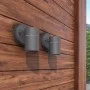 Lámpara de pared exterior 2 uds acero inoxidable descendente de , Iluminación de exterior - Ref: Foro24-42420, Precio: 35,15 ...