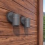 Lámpara de pared exterior 2 uds acero inoxidable descendente de , Iluminación de exterior - Ref: Foro24-42420, Precio: 35,86 ...