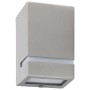 Lámparas de pared de exterior 2 uds 35 W plateado semicircular de , Iluminación de exterior - Ref: Foro24-45650, Precio: 34,2...