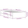 Cama con cajones madera ingeniería roble Sonoma 90x200 cm de , Camas y somieres - Ref: Foro24-3207296, Precio: 130,66 €, Desc...