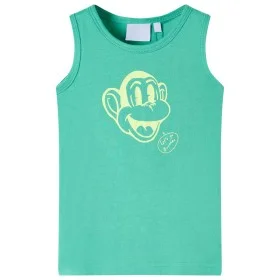 Camiseta de tirantes infantil verde 92 de , Camisetas para niños - Ref: Foro24-11669, Precio: 7,93 €, Descuento: %