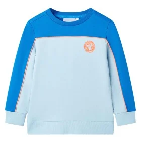 Sudadera infantil azul chillón y azul claro 140 by , Kids T-shirts - Ref: Foro24-11828, Price: 10,77 €, Discount: %