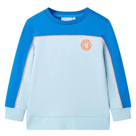 Sudadera infantil azul chillón y azul claro 140 by , Kids T-shirts - Ref: Foro24-11828, Price: 10,77 €, Discount: %