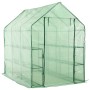 Invernadero accesible con 12 estantes acero 143x214x196 cm de vidaXL, Invernaderos - Ref: Foro24-46913, Precio: 162,56 €, Des...