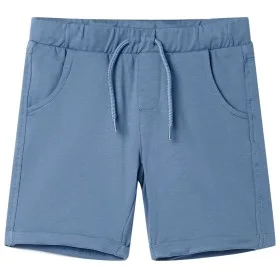 Pantalones cortos infantiles con cordón azul oscuro 92 de , Pantalones de niños - Ref: Foro24-11634, Precio: 10,03 €, Descuen...