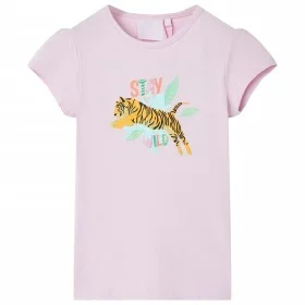 Camiseta infantil color lila 140 de , Camisetas para niños - Ref: Foro24-11158, Precio: 7,99 €, Descuento: %