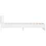 Estructura de cama con cabecero y luces LED blanco 100x200 cm de , Camas y somieres - Ref: Foro24-838799, Precio: 127,29 €, D...