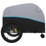Remolque para bicicleta hierro negro y azul 45 kg de , Remolques para bicicletas - Ref: Foro24-94149, Precio: 88,08 €, Descue...