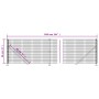 Cerca de alambre con brida gris antracita 0,8x10 m de , Paneles de vallas - Ref: Foro24-154288, Precio: 70,22 €, Descuento: %
