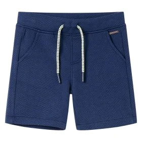 Pantalones cortos infantiles con cordón azul oscuro 104 de , Pantalones de niños - Ref: Foro24-12190, Precio: 9,50 €, Descuen...