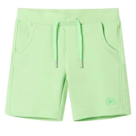 Pantalón corto de niños verde flúor 92 de , Pantalones de niños - Ref: Foro24-12504, Precio: 9,64 €, Descuento: %