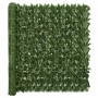 Valla de privacidad de balcón de hojas verde oscuro 300x150 cm de , Sombrillas - Ref: Foro24-3216424, Precio: 66,48 €, Descue...