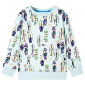 Sudadera para niños azul suave mélange 116 de , Camisetas para niños - Ref: Foro24-11821, Precio: 12,77 €, Descuento: %