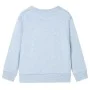 Sudadera para niños azul suave melange 128 de , Camisetas para niños - Ref: Foro24-11972, Precio: 11,11 €, Descuento: %