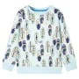 Sudadera para niños azul suave melange 140 de , Camisetas para niños - Ref: Foro24-11823, Precio: 12,77 €, Descuento: %