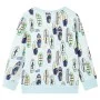 Sudadera para niños azul suave melange 140 de , Camisetas para niños - Ref: Foro24-11823, Precio: 12,77 €, Descuento: %