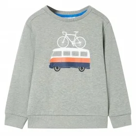 Sudadera para niños caqui claro mélange 104 de , Camisetas para niños - Ref: Foro24-12055, Precio: 10,97 €, Descuento: %