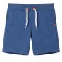 Pantalones cortos de niños con cordón azul oscuro mélange 116 de , Pantalones de niños - Ref: Foro24-12366, Precio: 9,44 €, D...